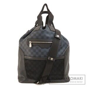 Louis Vuitton Matchpoint Hybrid Cobalt Blue Backpack Taiga Leather